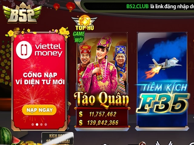 Táo Quân B52club - Game Quay Hũ Đổi Thưởng Cực Hấp Dẫn