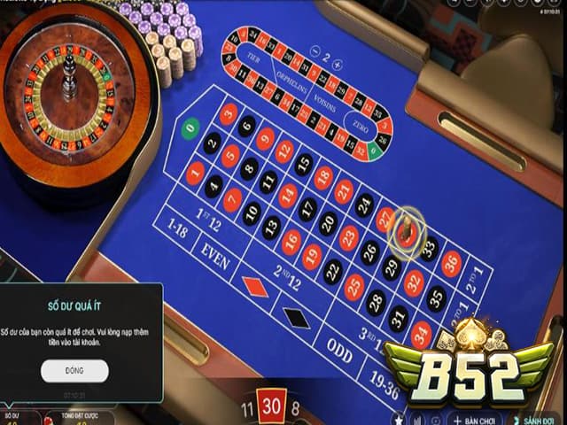 Luật chơi Roulette b52club cơ bản